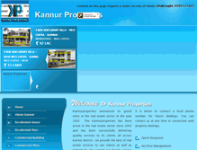 Tablet Screenshot of kannurproperties.com